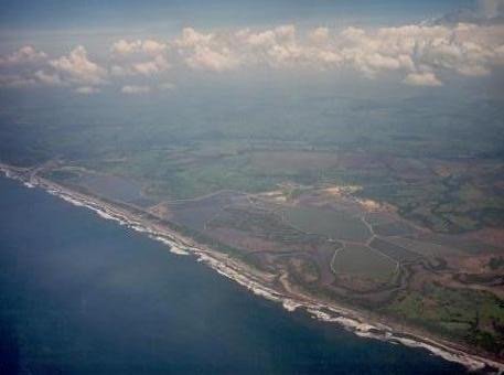 Vista aérea de la salina SALINSA
